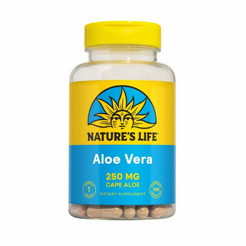 Aloe Vera Inner Leaf 100 Caps by Nature's Life