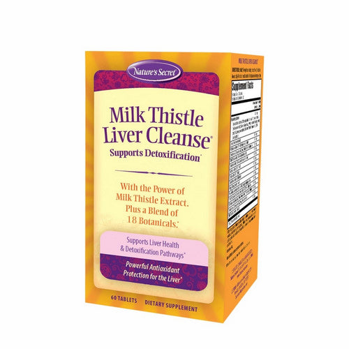 Milk Thistle Liver Cleanse 60 Tabs by Nature's Secret
