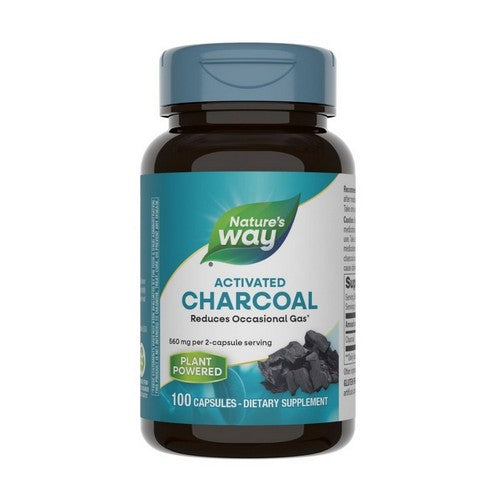 Activated Charcoal 100 Caps by Nature's Way