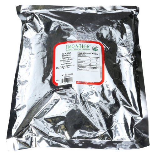 Organic Cut & Sifted Seedless Rosehips 16 Oz by Frontier Coop