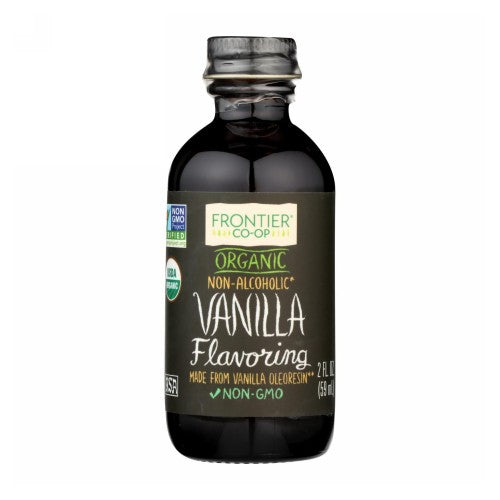 Organic Vanilla Flavoring Alcohol Free 2 Oz by Frontier Coop