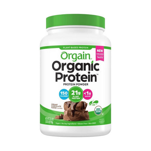 Organic Plant Based Protein Powder Sweet Vanilla Bean 2.03 Lbs by Orgain