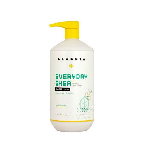 Shea Butter Conditioner Vanilla Mint 32 Oz by Alaffia
