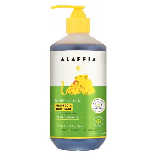 Shampoo & Body Wash Coconut & Chamomile 16 Oz by Alaffia