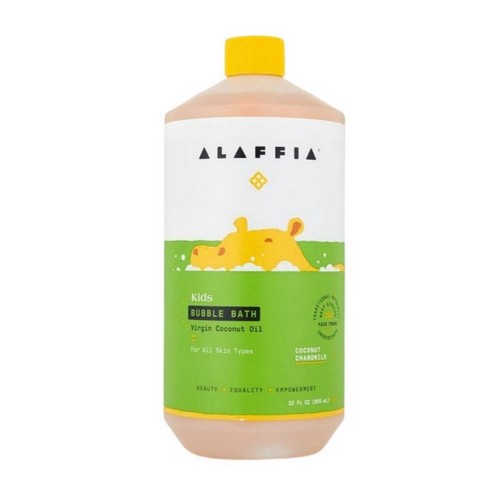 Coconut Bubble Bath for Babies & Kids 32 Oz by Alaffia