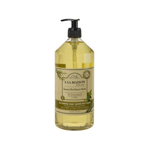 Liquid Soap Rosemary Mint 33.8 Oz by A La Maison