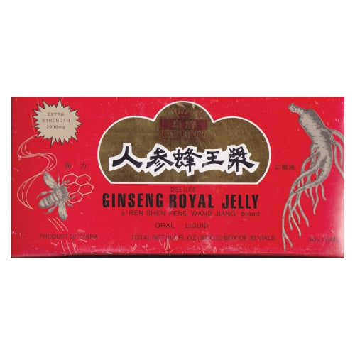 Ginseng And Royal Jelly In A Honey Base 30 Vials by Ginseng Products
