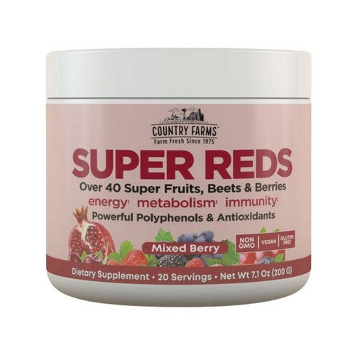 Super Reds Mixed Berry 200 Grams by Country Farms