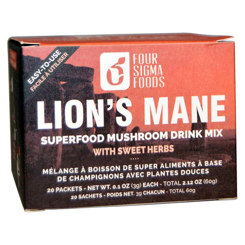 Organic Elixir Lions Mane Mush 20 Count by Four Sigma Foods Inc