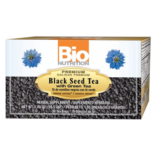 Black Seed Tea With Green Tea 30 Bags by Bio Nutrition Inc