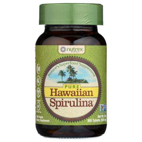 Hawaiian Spirulina 100 Tabs by Nutrex Hawaii
