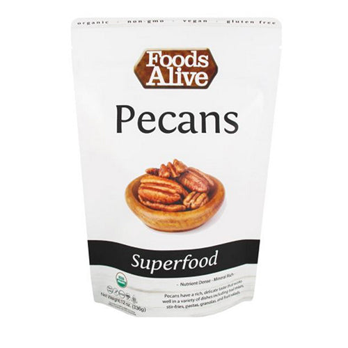 Organic Pecans 12 Oz by Foods Alive