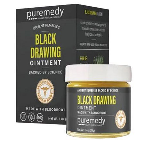 Black Drawing Ointment 2 Oz by Puremedy
