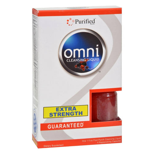 Cleansing Liquid Extra Strength Fruit Punch 1 Oz + 4 Cap by Omni