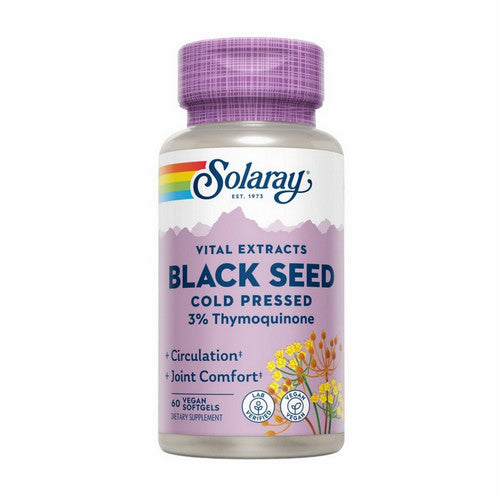 Black Seed Extract - 3% Thymoquinone 60 Count by Solaray