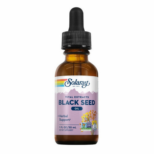 Vital Extracts Black Seed Oil 1 Oz by Solaray