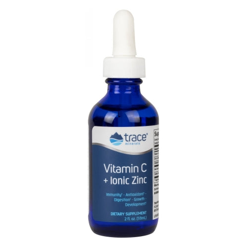 Liquid Ionic Vitamin C + Ionic Zinc 2 Oz by Trace Minerals