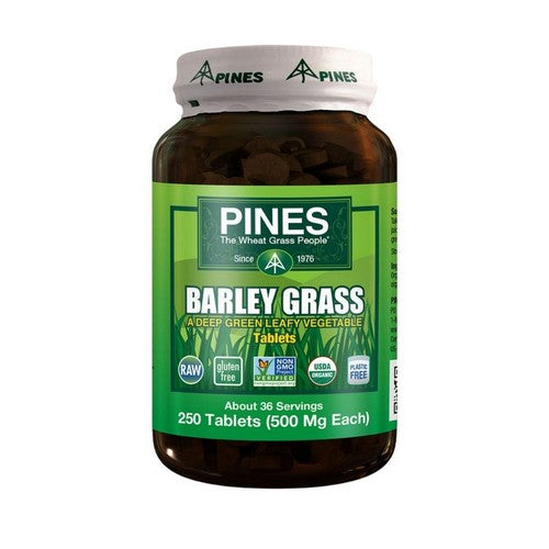 Barley Grass 250 Tabs by Pines Wheat Grass