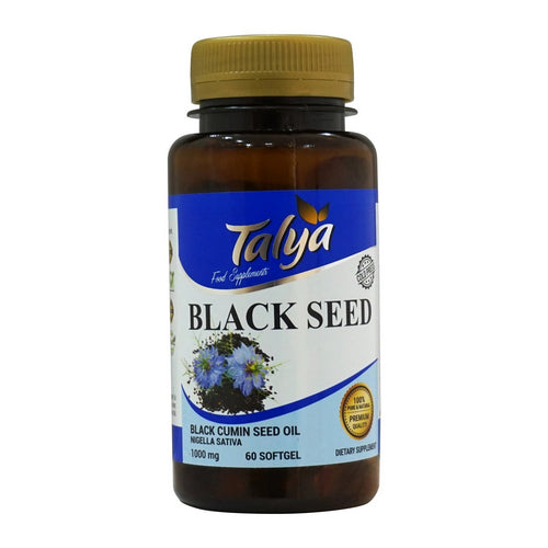 Black Seed Oil 60 Softgels by Talya