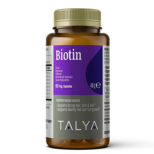 Biotin 60 Veg Caps by Talya