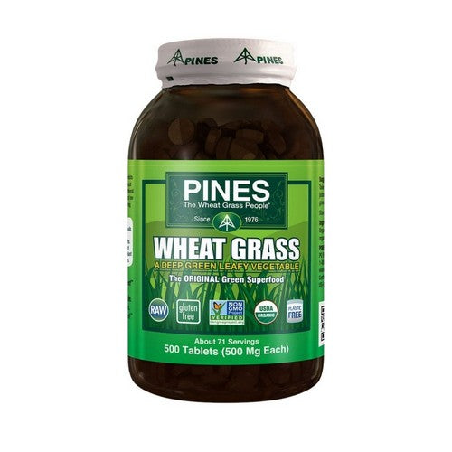 Pines Wheat Grass 500 Tabs by Pines Wheat Grass