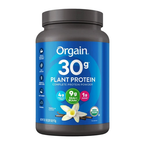 Complete Plant Protein Powder Vanilla 2.01 Lbs by Orgain
