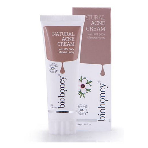 Acne Cream with Manuka Honey Natural 1.76 Oz by Biohoney