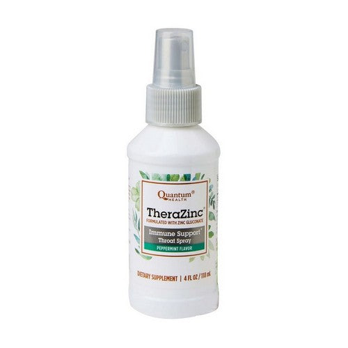 TheraZinc Spray Peppermint Clove 4 FL Oz by Quantum Health