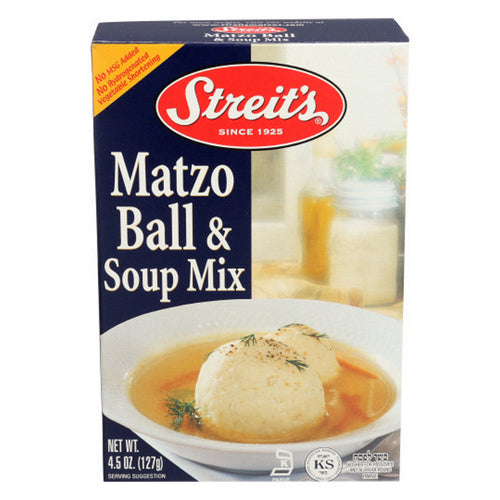 Matzo Ball Soup Mix 4.5 Oz(Case Of 12) by Streits