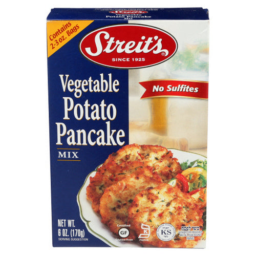 Vegetable Potato Pancake Mix 6 Oz(Case Of 12) by Streits