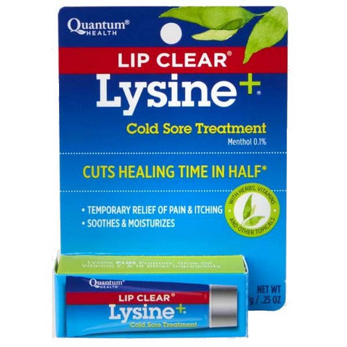 Lipclear Lysine Plus Cold Sore Treatment 0.25 oz by Quantum Health