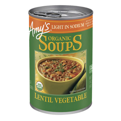 Organic Soup Lentil Vegetable 14.5 Oz(Case Of 12) by Amys