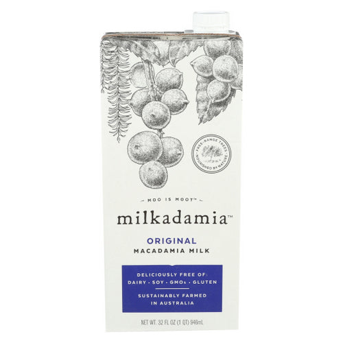 Mac Adamia Milk Original 32 Oz(Case Of 6) by Milkadamia