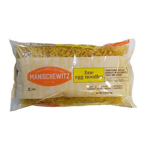 Fine Egg Noodles 12 Oz(Case Of 12) by Manischewitz