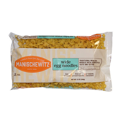 Wide Egg Noodles 12 Oz(Case Of 12) by Manischewitz