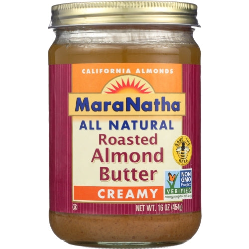 Nut Bttr Almnd Crmy Ns Case of 6 X 16 Oz by Maranatha