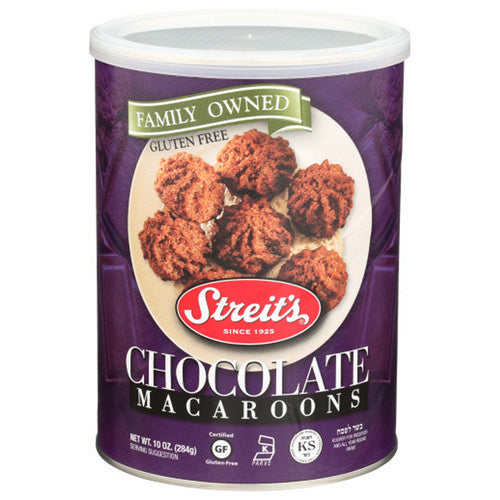 Macaroon Chocolate 10 Oz(Case Of 12) by Streits