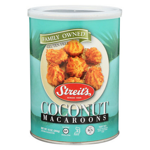 Macaroons Coconut Cookie 10 Oz(Case Of 12) by Streits