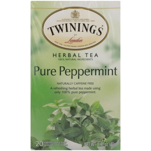 Herbal Tea Pure Peppermint 20 Bags(Case Of 6) by Twinings