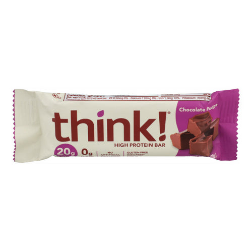 Chocolate Fudge Protein Bar 2.1 Oz(Case Of 10) by Think!