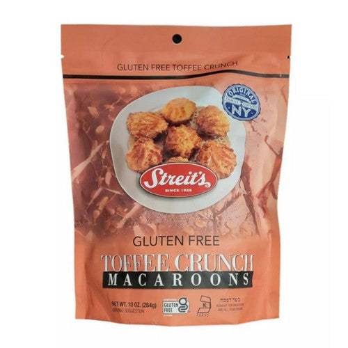 Toffee Crunch Macaroon 10 Oz(Case Of 12) by Streits
