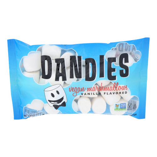 Natural Vegan Vanilla Marshmallows 10 Oz(Case Of 12) by Dandies
