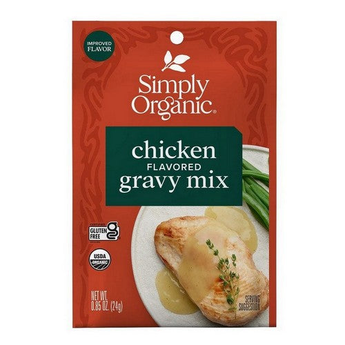 Organic Chicken Flavored Gravy Mix 0.85 Oz by Simply Organic