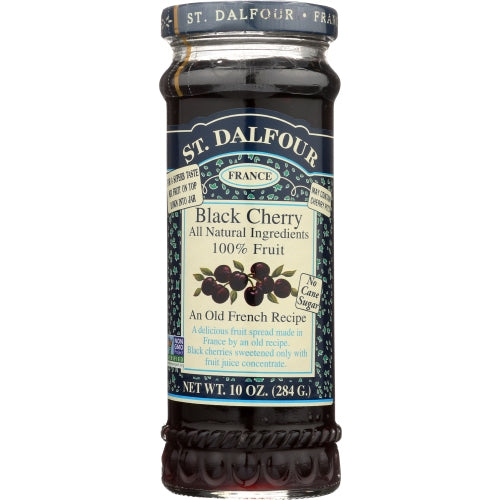 Black Cherry Fruit Spread 10 Oz(Case Of 6) by St.Dalfour