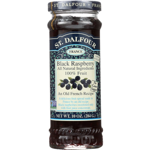Black Raspberry Fruit Spread 10 Oz(Case Of 6) by St.Dalfour