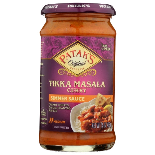 Tikka Masala Curry Sauce 15 Oz(Case Of 6) by Patak's