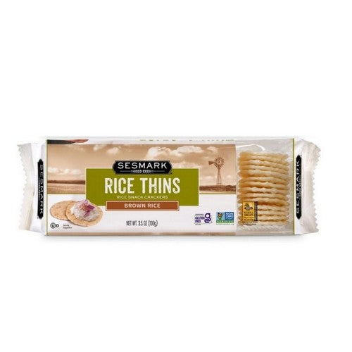 Rice Thin Sesame 4.25 Oz(Case Of 12) by Sesmark