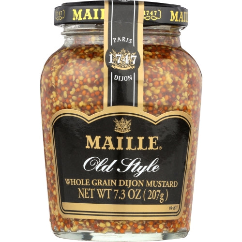 Mustard Old Style Whlgrn 7.3 Oz(Case Of 6) by Maille