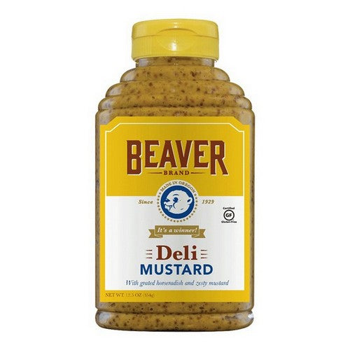 Deli Mustard Squeeze 12.5 Oz(Case Of 6) by Beaver