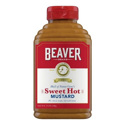 Brand Sweet Hot Mustard 13 Oz(Case Of 6) by Beaver